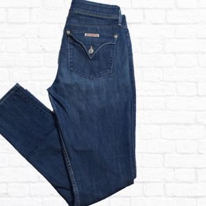 Hudson Women's Flapback Pocket Straight Leg Jeans